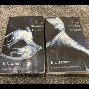 🌸 3/$20 Fifty Shades Darker & Grey Books